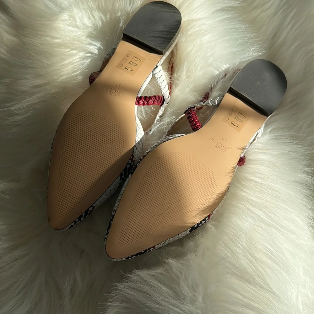 J. Crew woven pointed